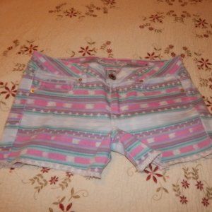 American Eagle Aztec Southwest Shorts ~ Size 12 - Stretch Comfort